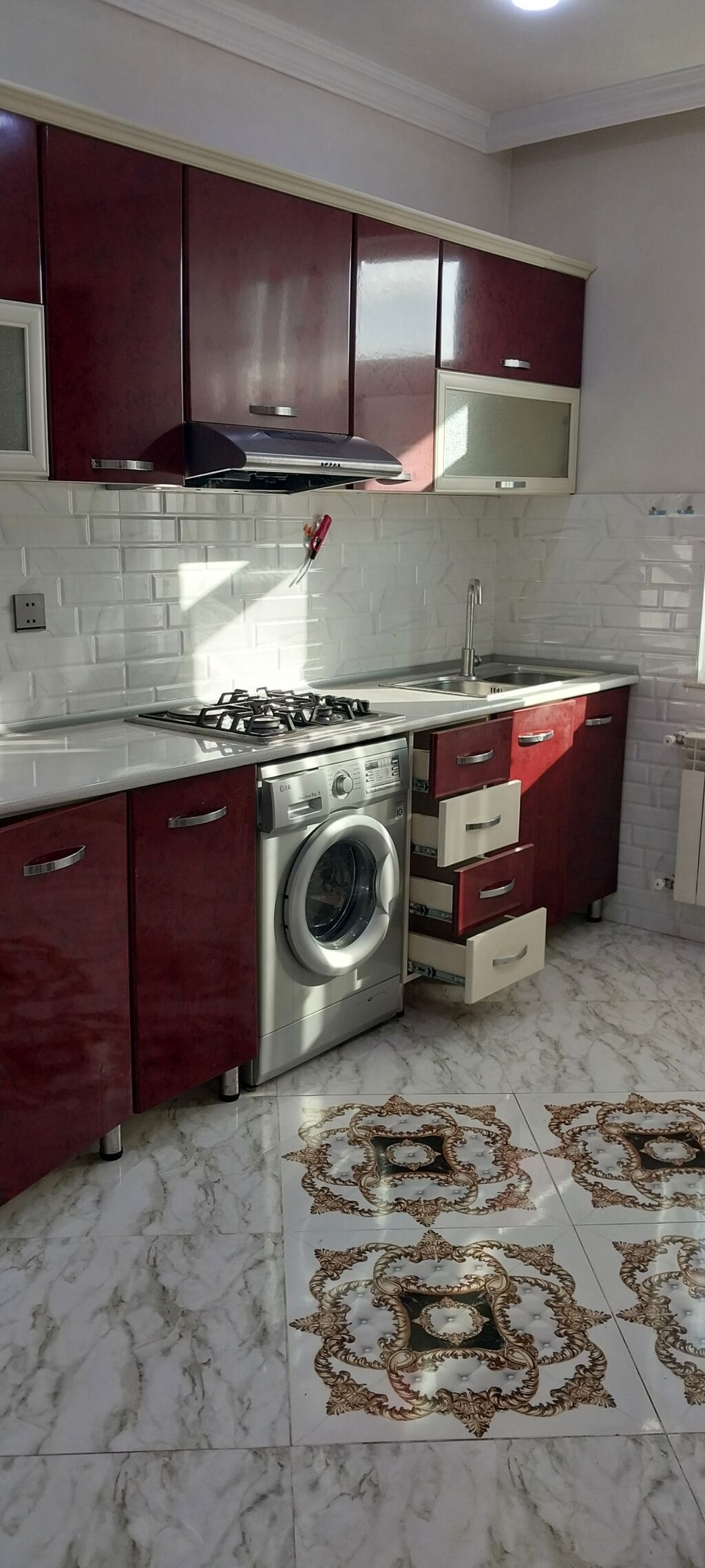Kirayə mənzil – 2-ci mərtəbə, ayrı giriş - 2 otaqlı plan: geniş qonaq — Mənzil, Masazır (8)