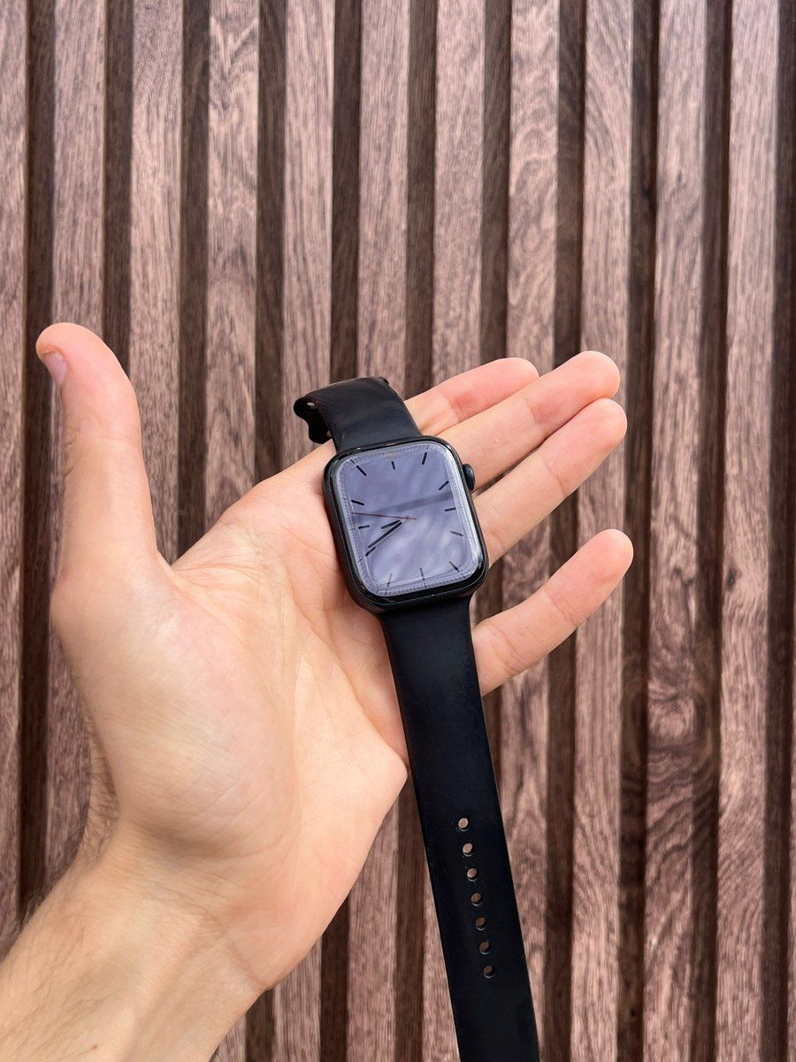 Apple Watch Series 7 Aluminum Midnight 45mm — Ağıllı saatlar və biləkliklər, Bakı (2)