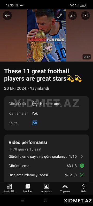Youtube kanal mütəxəssis youtube kanal a — Marketing, təbliğ, Zaqatala (6)