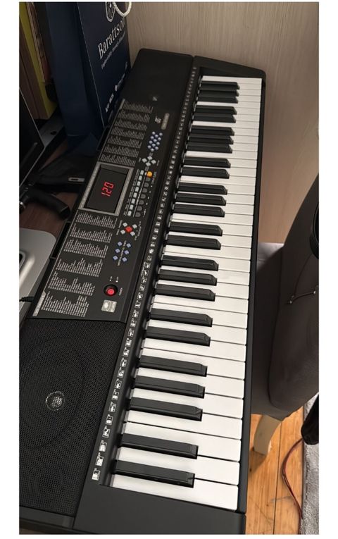 Elektron sintezator klaviatura – model MK-2108 - 61 klavişli, işıqlı — Sumqayıt