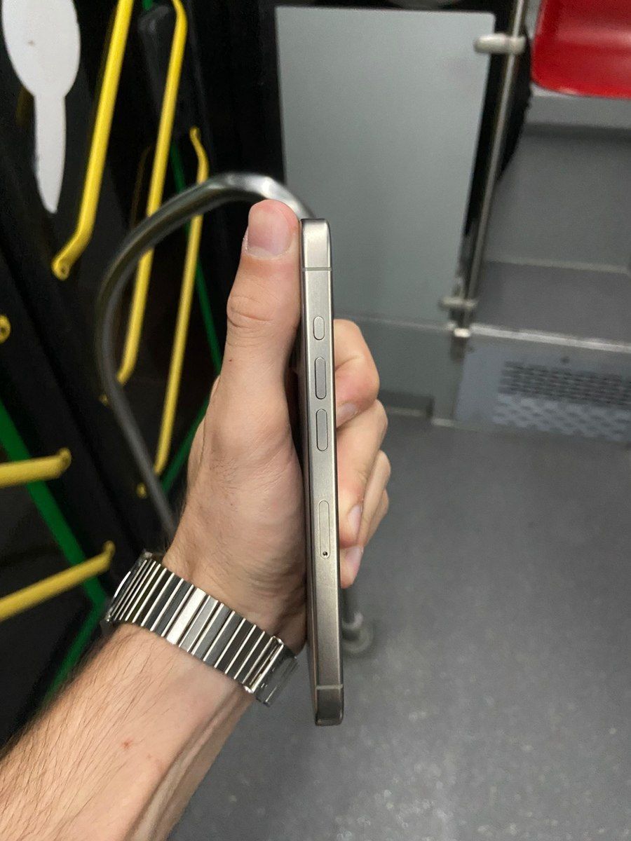 Apple iPhone 15 Pro Natural Titanium 128GB/8GB — Smartfonlar, Bakı (3)