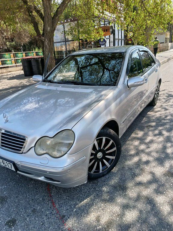 Mercedes C 240, 2.6 L, 2000 il, 518 000 km 77-GY-617 — Avtomobillər, Bakı (6)