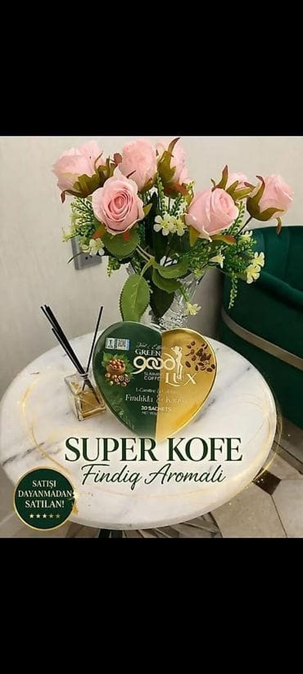 Green Good Lux Slimming Coffee – fındıq aromalı Məhsul haqqında — Arıqlama məhsulları, Saray (2)