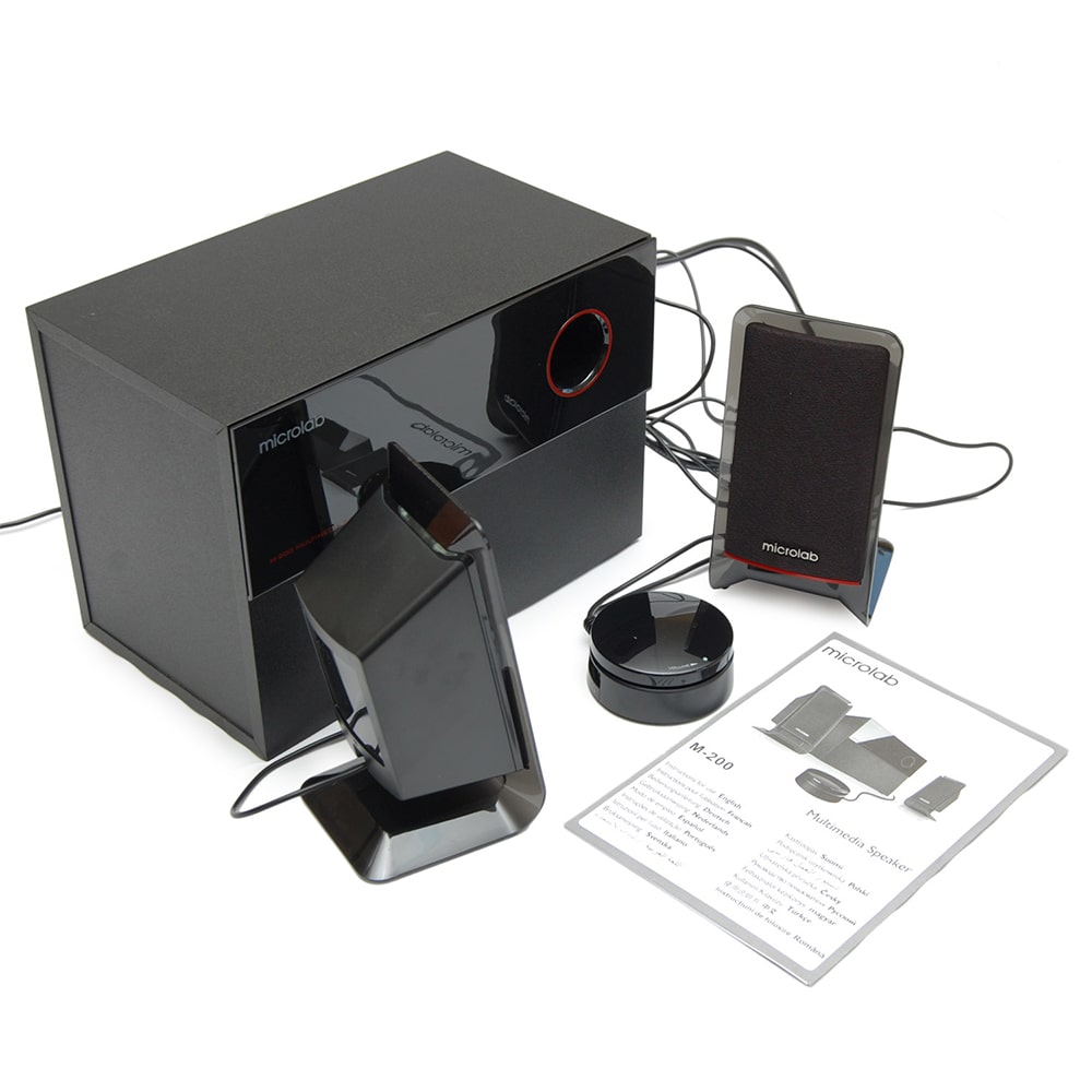 Akustik sistem 2.1 Microlab M-200BT Bluetooth (40 W) — Mallar, Bakı (3)