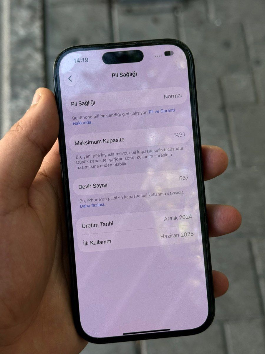 Apple iPhone 16 Pro Black Titanium 128GB/8GB — Smartfonlar, Bakı (3)