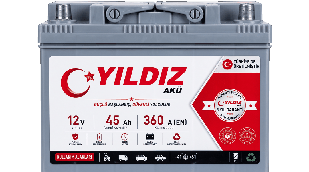 Yıldız 45 ah - 360 sae — Akkumulyatorlar, Bakı