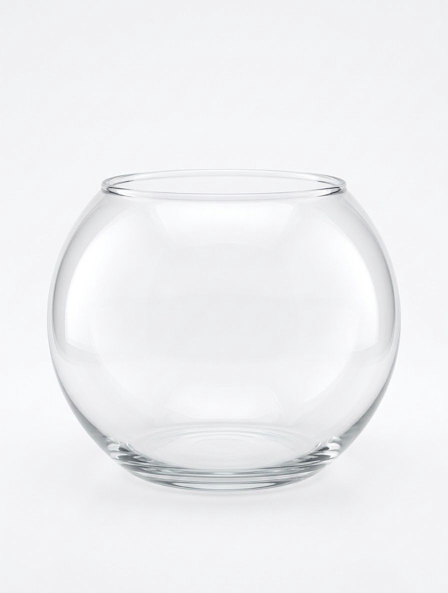 Akvarium, dairəvi, şəffaf, 1.5 l — Mallar, Bakı