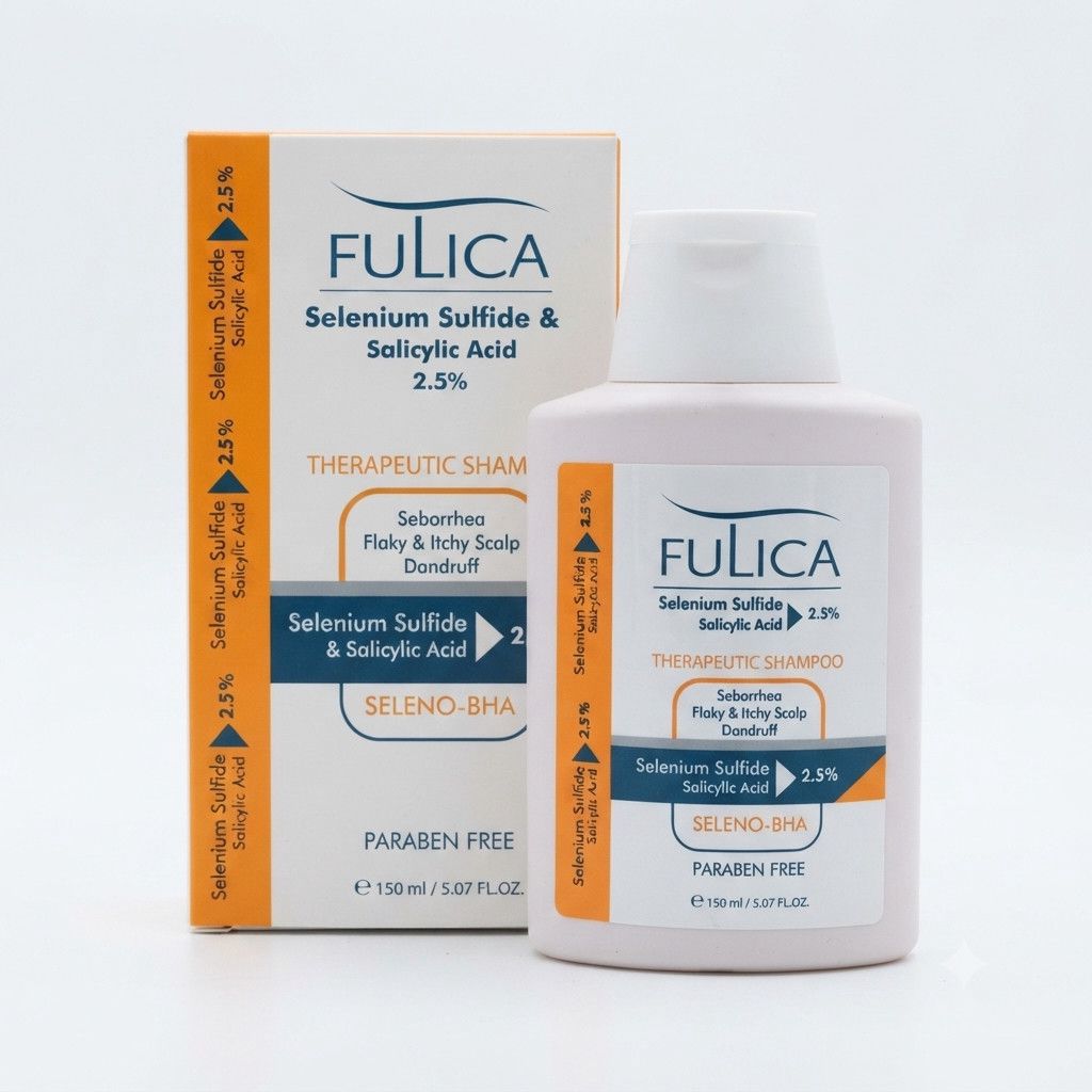 Saçlar üçün şampun Fulica Selenium Sulfide Salicylic Acid 150 ml — Mallar, Bakı