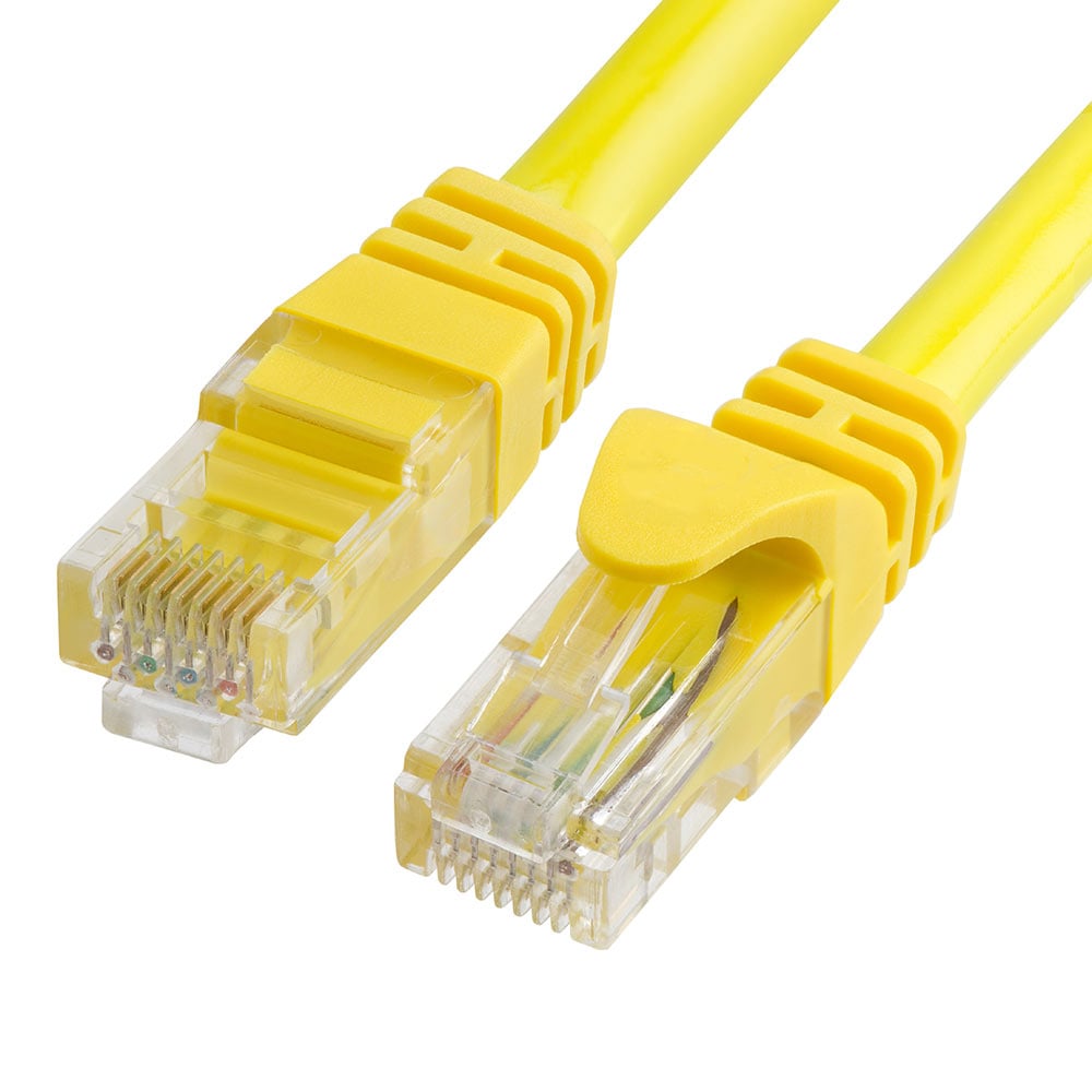 CAT5e UTP Şəbəkə kabeli Patch-cord Datalınk (10 m) Sarı — Mallar, Bakı