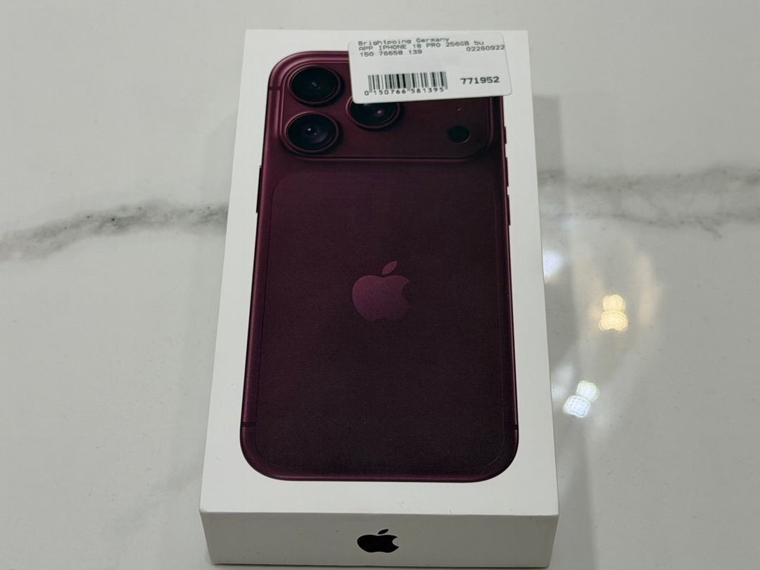 Apple iPhone 18 Pro Burgundy 256GB/12GB — Smartfonlar, Bakı
