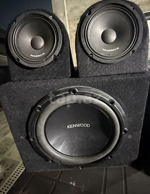 Avtomobil üçün səs sistemi komplekti - Gücləndirici: Kenwood — Bakı