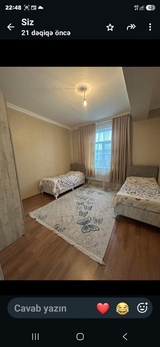 4-otaqlı yeni tikili kirayə verilir, Hövsan qəs., 115 m² — Mənzil, Bakı (3)