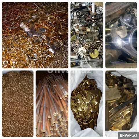 dəmir alışı metal qəbulu mis latun almin qəbulu — Bakı