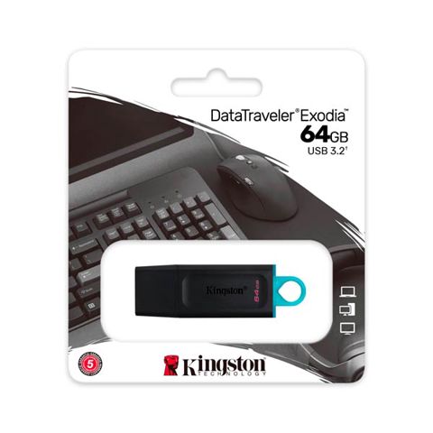 Kingston DataTraveler Exodia 64GB Flash Drive — PrimeShop