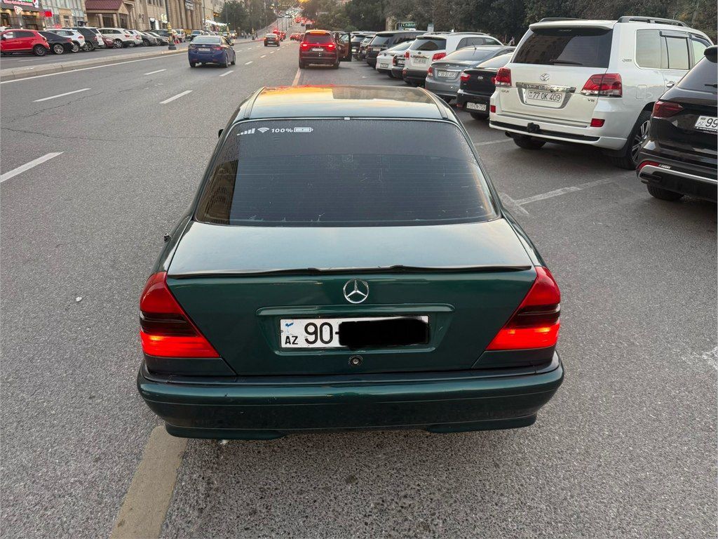 Mercedes C 180, 1.8 L, 1997 il, 320 000 km 77-OK-409 — Avtomobillər, Bakı (2)