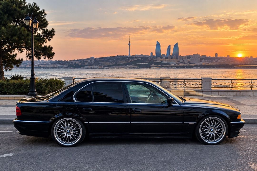 Bmw e38 təkər r20 — Ehtiyat hissələri və aksesuarlar, Bakı (2)