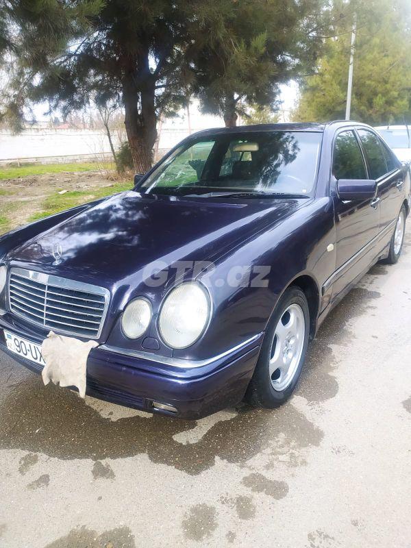 Mercedes E 240 2.4 L, 1998, 230 000 km — Avtomobillər, Şirvan (2)