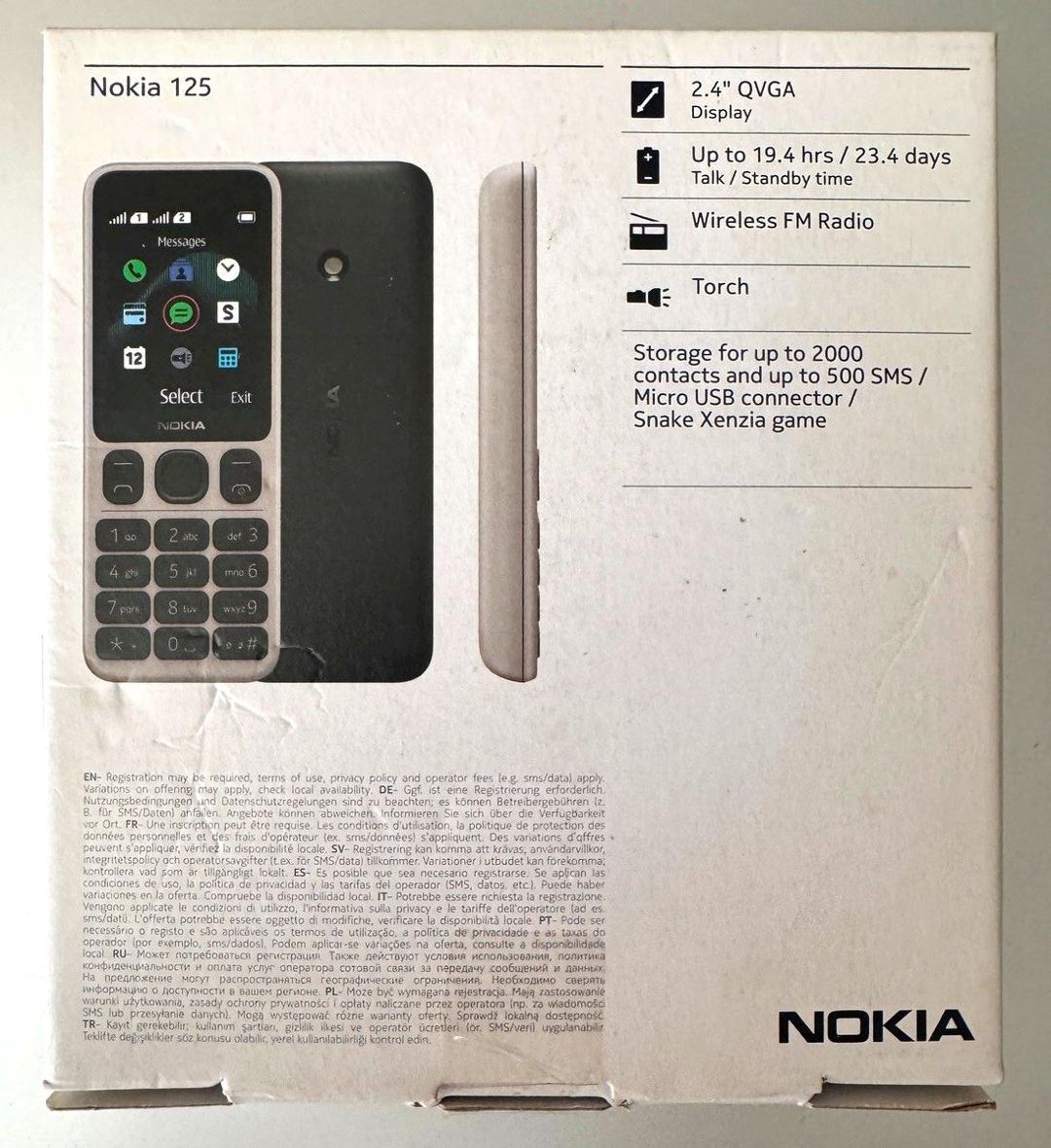 Nokia 125 Black — Smartfonlar, Bakı (3)