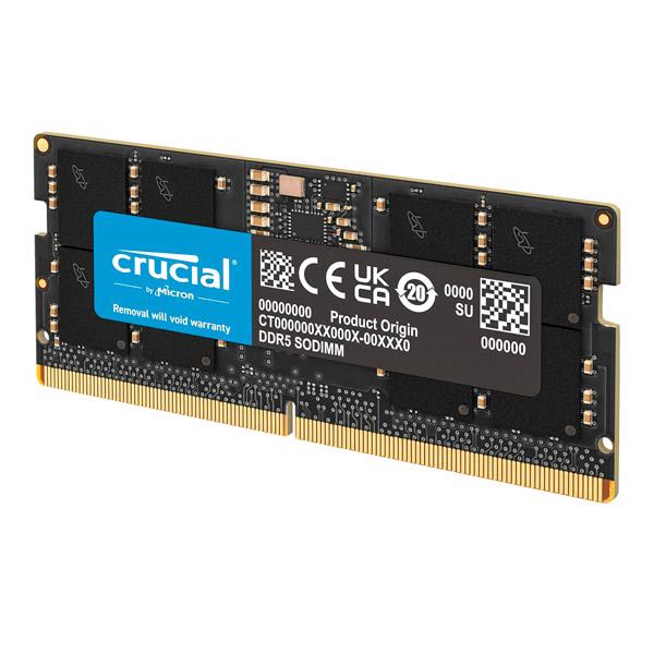 Crucial 16GB DDR5 4800MHz so-dımm CT16G48C40S5 — Mallar, Bakı