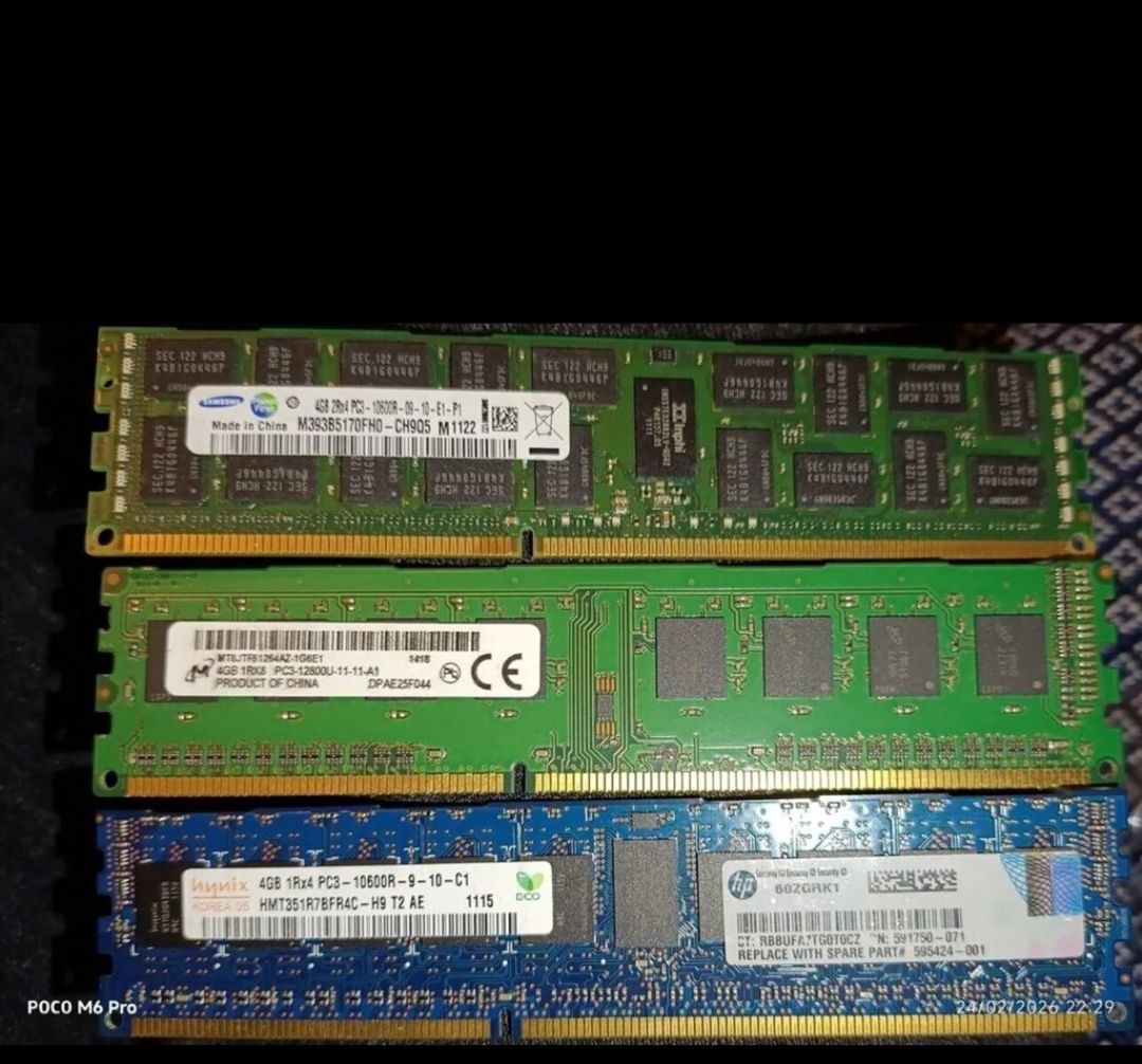 Operativ yaddaş RAM 4GB — Kompüterlər və noutbuklar, Bakı (2)