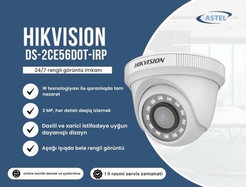Hikvision kamera DS-2CE56DOT-İRP — Bakı