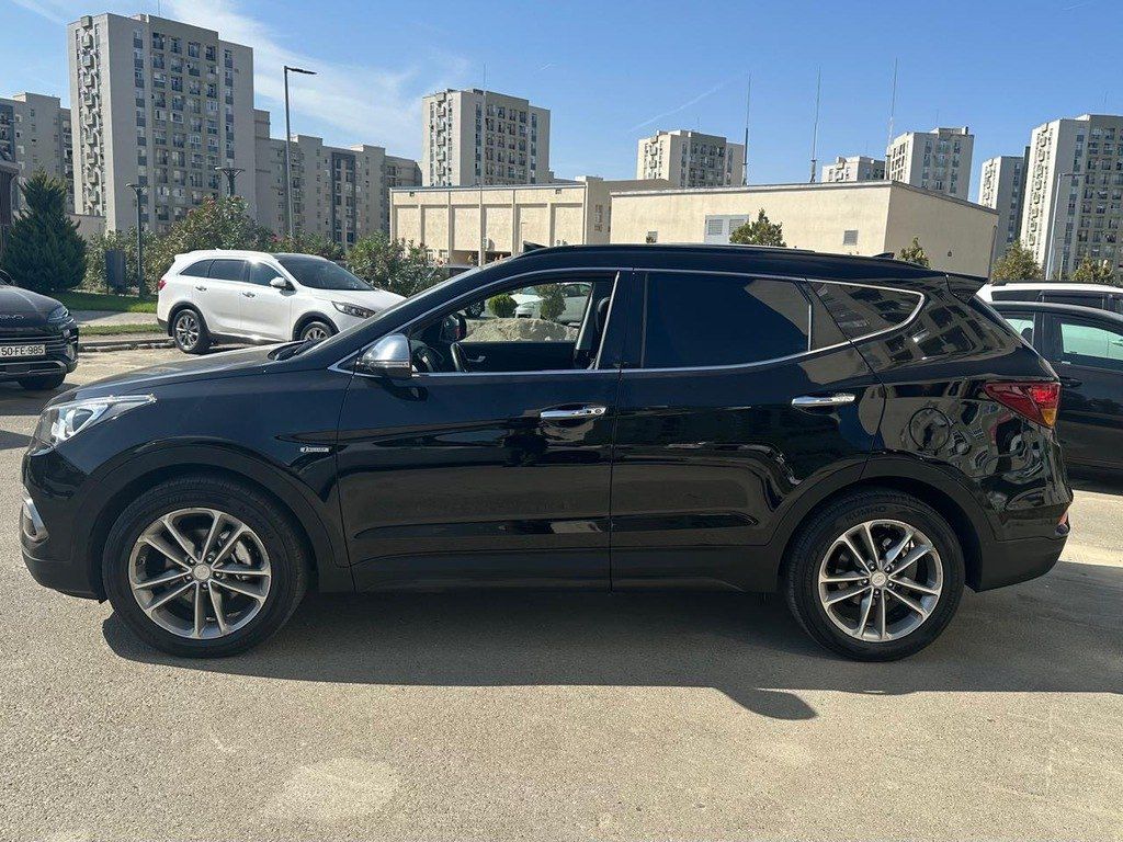 Hyundai Santa Fe, 2.0 L, 2017 il, 158 000 km — Avtomobillər, Bakı (3)