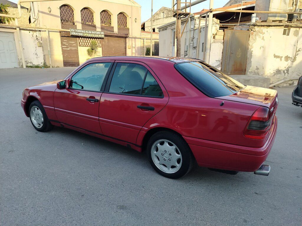 Mercedes C 180, 1.8 L, 1995 il, 365 821 km — Avtomobillər, Bakı (12)