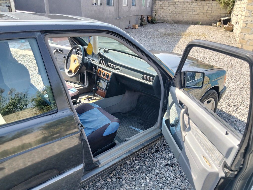 Mercedes 190, 2.0 L, 1991 il, 165 750 km — Avtomobillər, Bərdə (5)