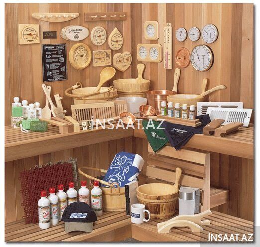 Sauna aromatı sauna aksesuarları — Tikinti xidmətləri, Bakı (4)