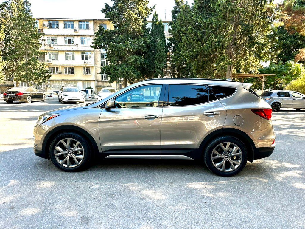 Hyundai Santa Fe, 2.0 L, 2017 il, 118 000 km 88-DU-618 — Avtomobillər, Bakı (7)
