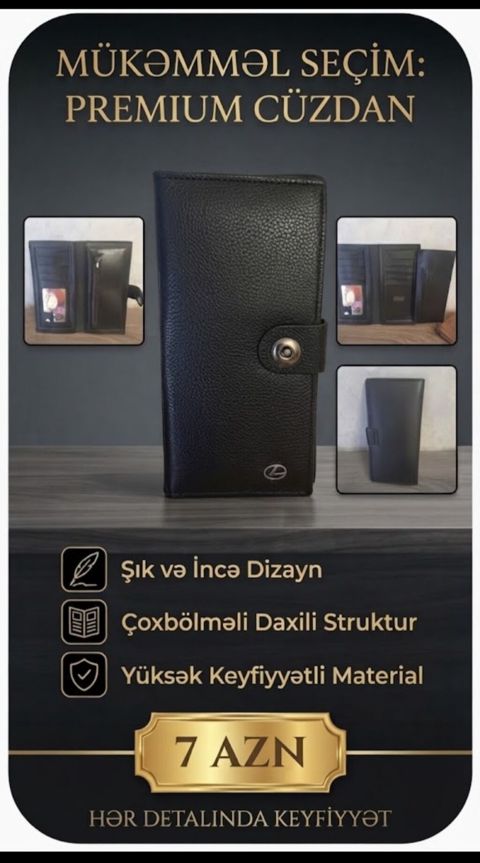 Pulqabı, Eko dəri, Yeni — Bakı