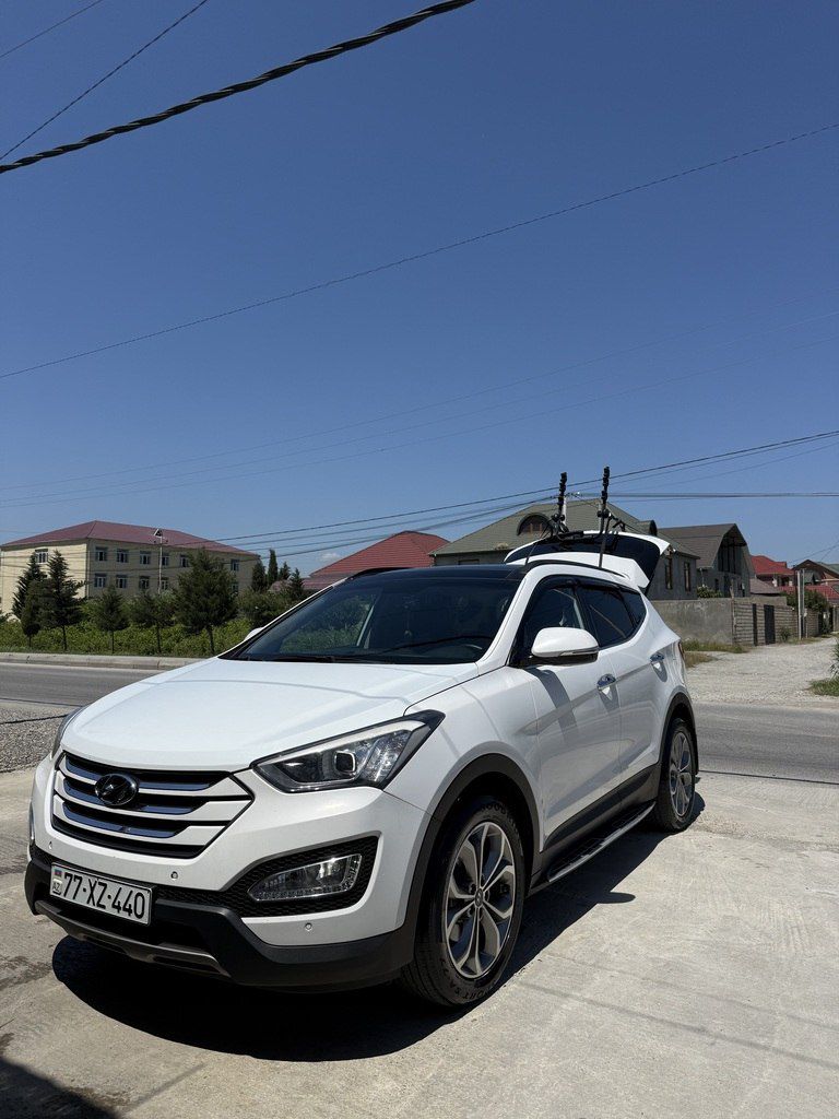 Hyundai Santa Fe, 2.0 L, 2014 il, 250 000 km 77-XZ-440 — Avtomobillər, Xaçmaz (2)