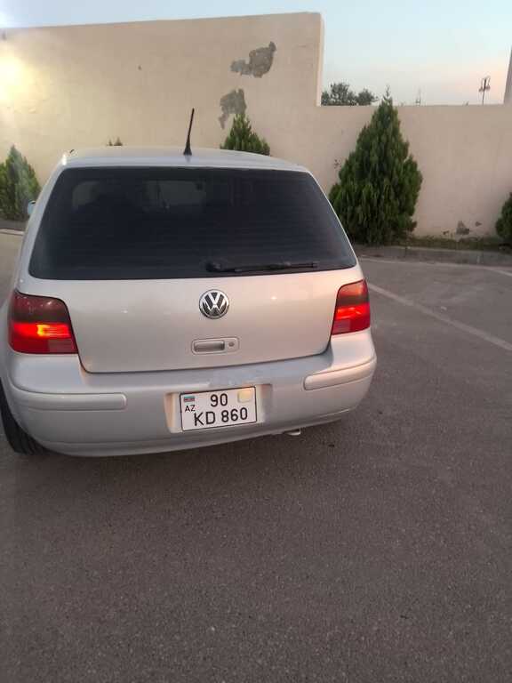 Volkswagen Golf, 1.8 L, 1998 il, 368 000 km 90-KD-860 — Avtomobillər, Bakı (2)