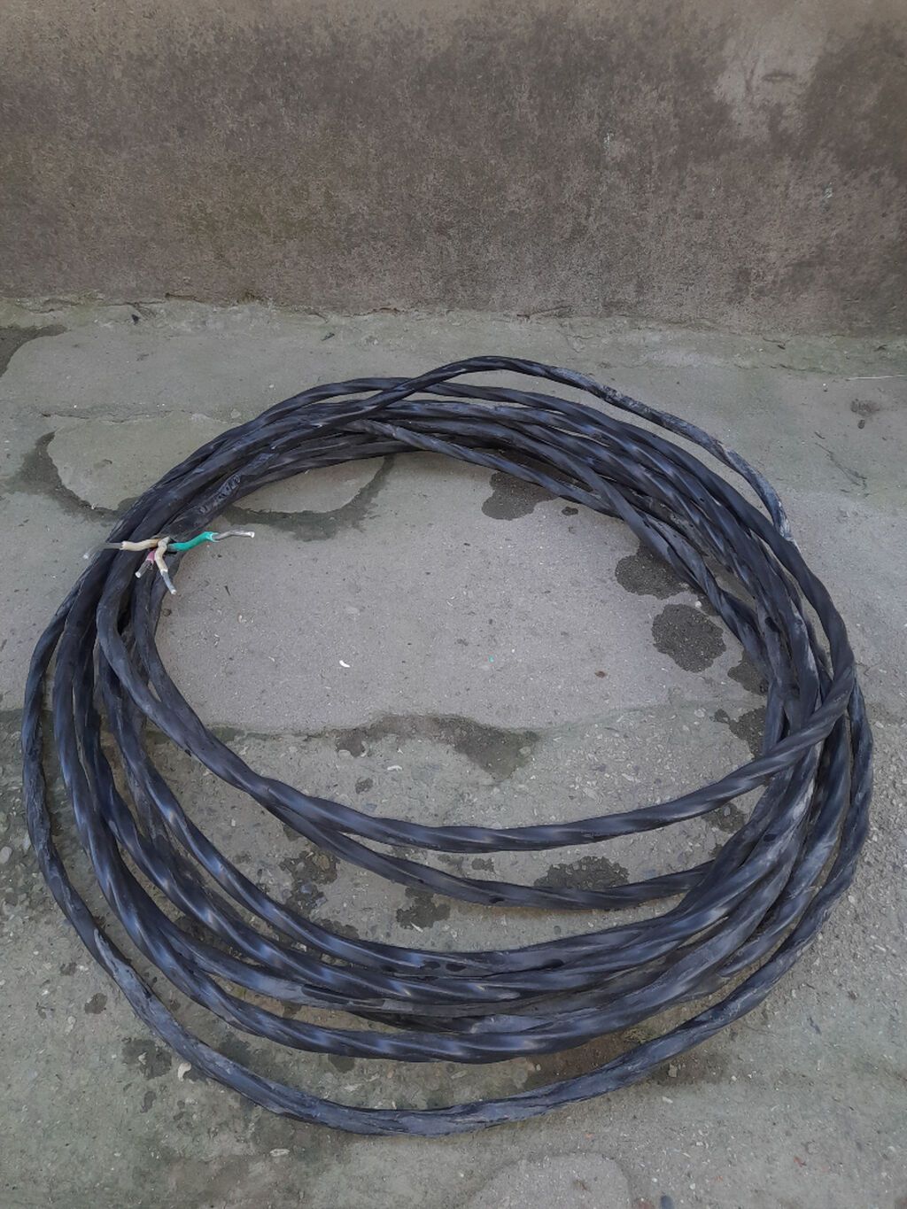 İşlənmiş, Kabel, Alüminium, Pulsuz çatdırılma — Kabel və naqillər, Bakı (2)