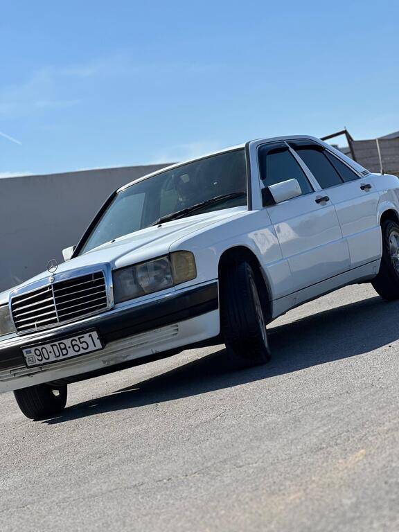 Mercedes 190, 2.0 L, 1992 il, 363 800 km 90-DB-651 — Avtomobillər, Bakı (4)