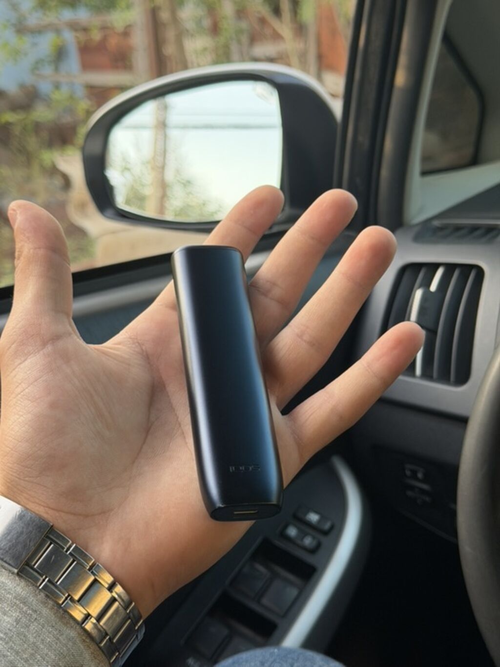 Iqos lil Solıd 2.0 tütün qızdırma cihazı - Rəng: qara, mat korpus — Elektronik siqaretlər, Bakı (7)