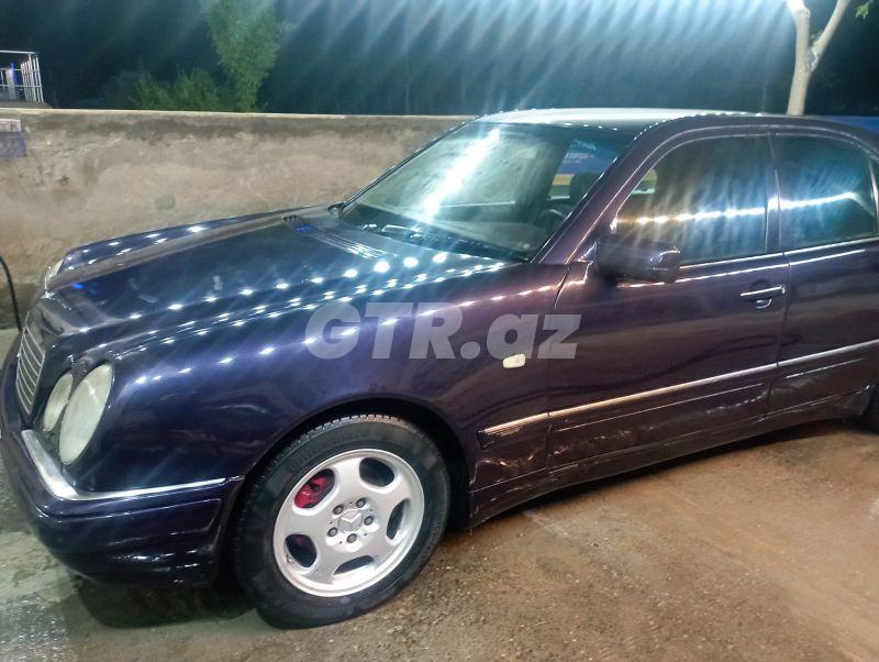 Mercedes E 240 2.4 L, 1998, 230 000 km — Avtomobillər, Şirvan (5)