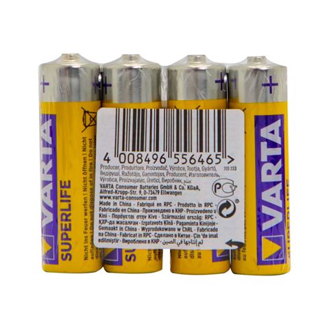 Batareyka Varta 2006 AA 4-lü Superlife shrinq — Bakı