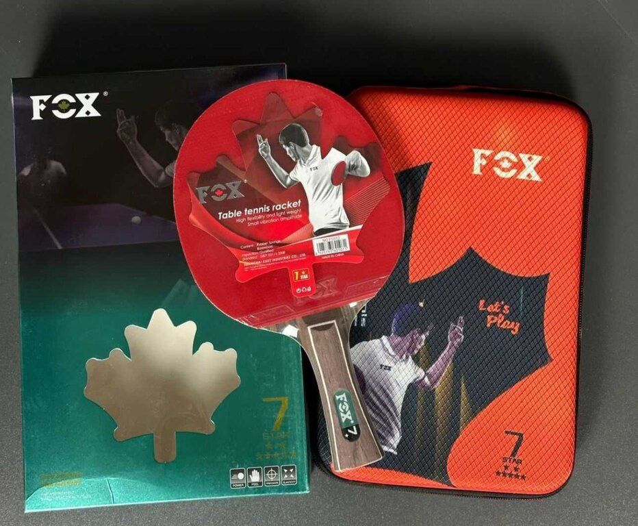 Fox 9 Star Premium masaüstü tennis raketkası — İdman, hobi, istirahət, Bakı (11)