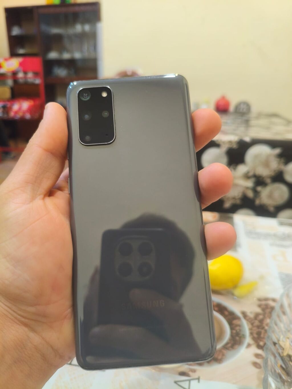Samsung Galaxy S20 Plus, 256 GB, rəng - Boz, Barmaq izi — Samsung, Digah (3)