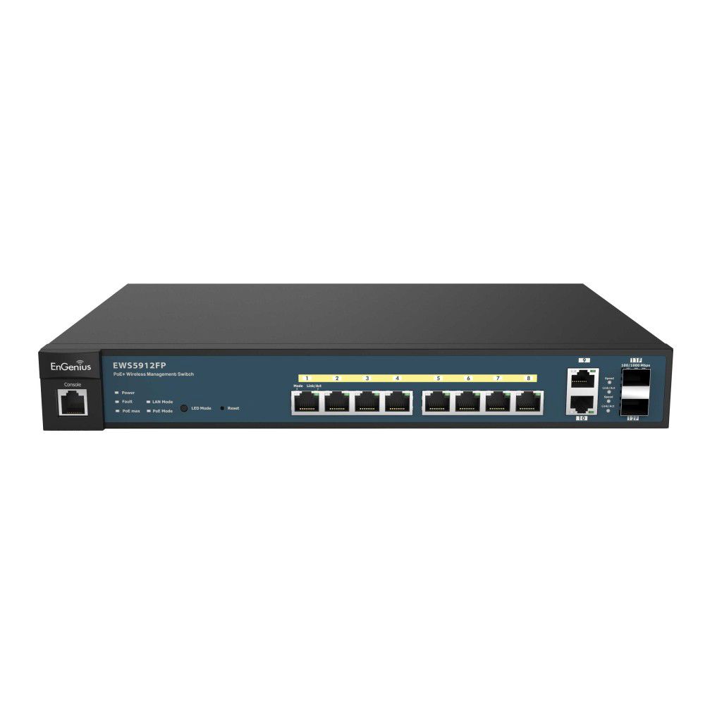 8-Port Gigabit PoE+ Switch EnGenius EWS5912FP — Mallar, Bakı
