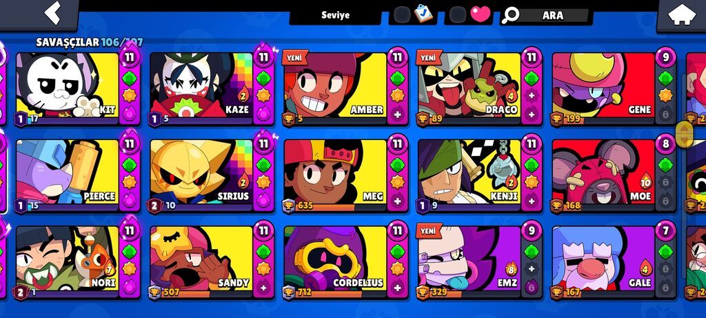 Brawl Stars hesabı – yüksək səviyyəli, tam dolu profil.Ciddi alıcıya — Etiketlər, medallar, nişanlar, Bakı (6)