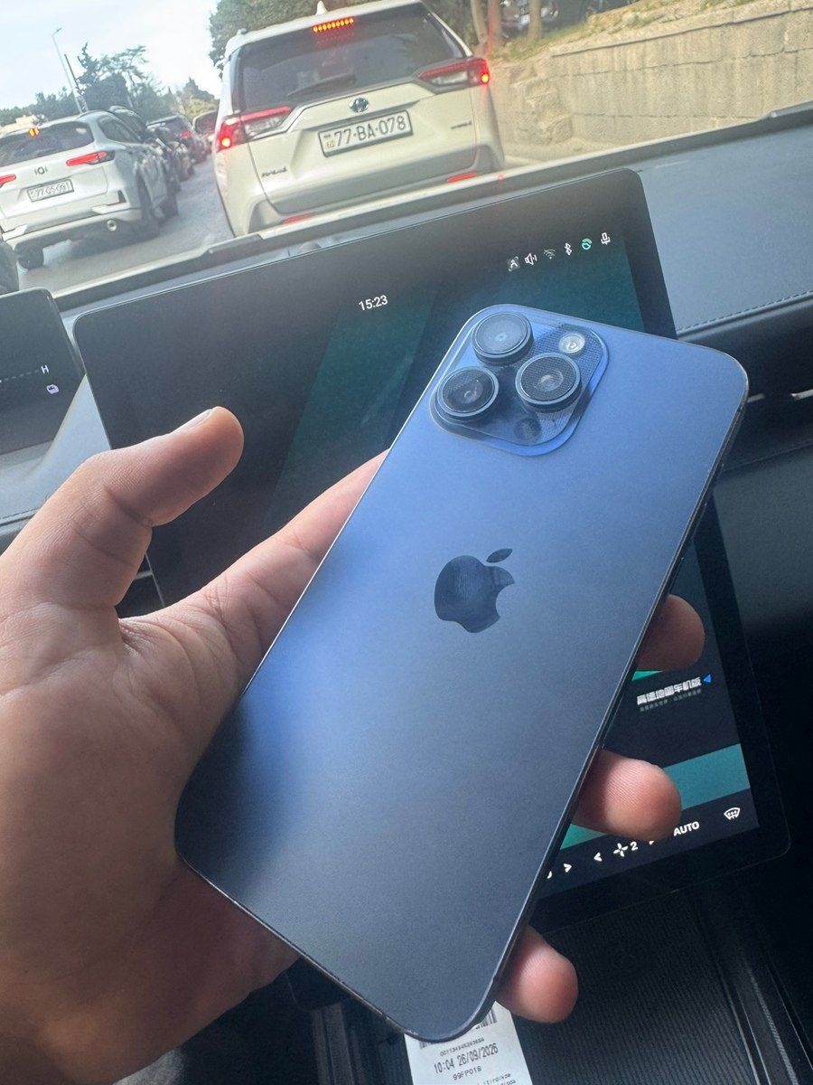 Apple iPhone 15 Pro Max Blue Titanium 256GB/8GB — Smartfonlar, Bakı (2)
