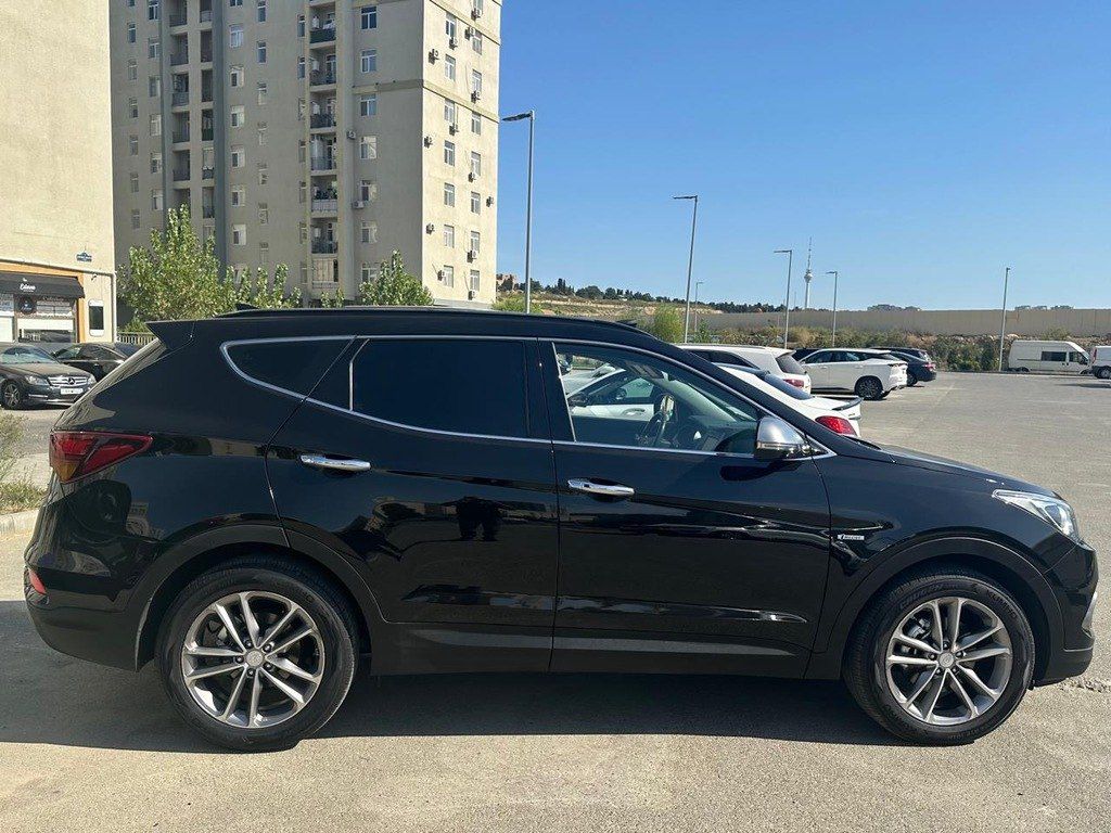 Hyundai Santa Fe, 2.0 L, 2017 il, 158 000 km — Avtomobillər, Bakı (4)