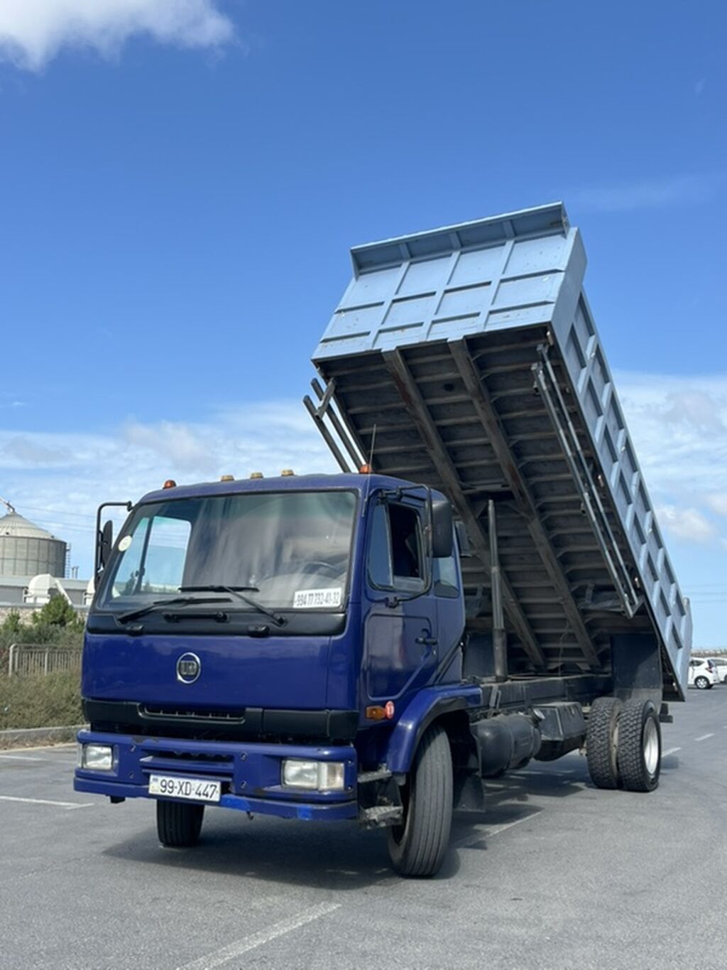 Nissan Diesel Mator 4.7 karopka ideal vəziyyətdə Kondisaner 99-XD-447 — Yük maşınları, Digah (2)