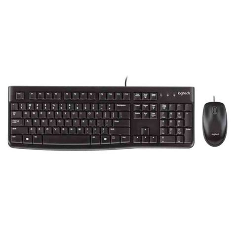Logitech MK120 Corded Desktop Keyboard and Mouse 920-002561 — Bakı