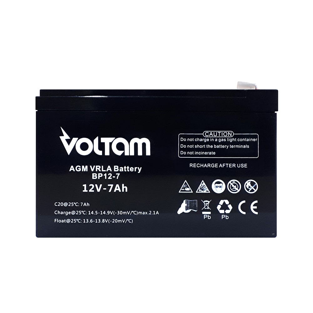UPS Batareya 12V 7AH Voltam BP12-7 — Mallar, Bakı (2)