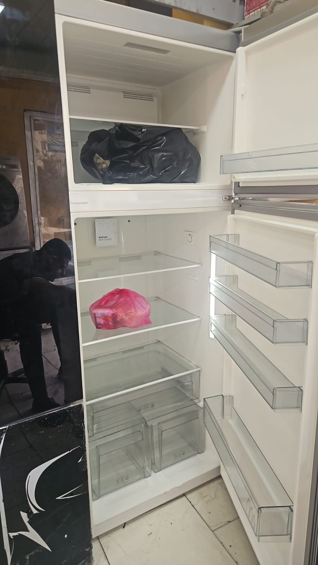 Vestel iki qapılı soyuducu - Rəng: inox (paslanmaz polad effekti) — Soyuducular, Bakı (2)