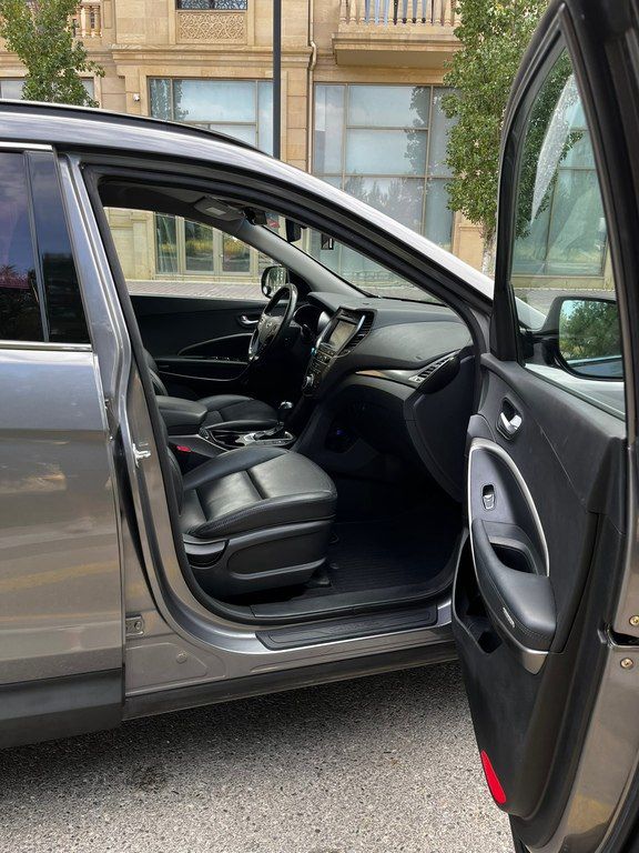 Hyundai Santa Fe, 2.0 L, 2016 il, 19 400 km 88-DU-281 — Avtomobillər, Bakı (9)