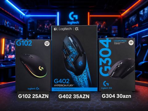 Rgb oyun siçanı "Logitech" — Bakı